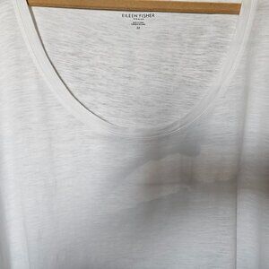 Eileen Fisher 3X Neverworn White Tee